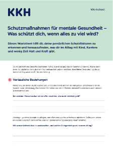 Schutzmaßnahmen für mentale Gesundheit