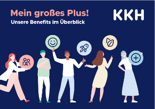 Benefits für KKH-Mitarbeitende