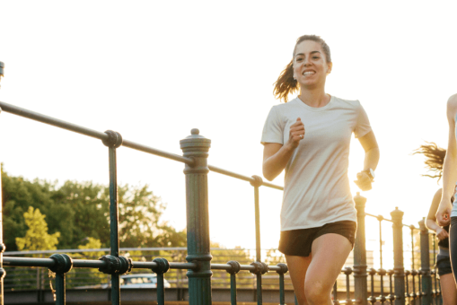 Frauen joggen