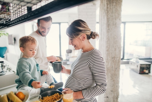 Familie und Kind