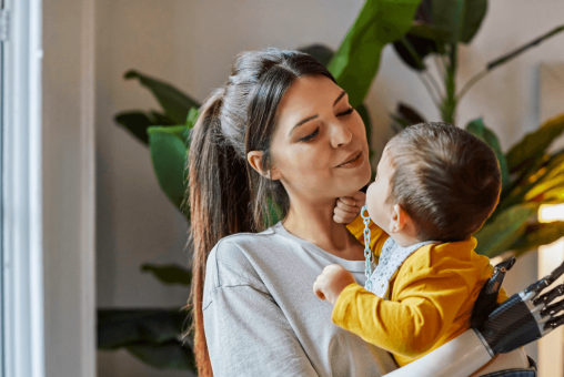 Mutter und Baby